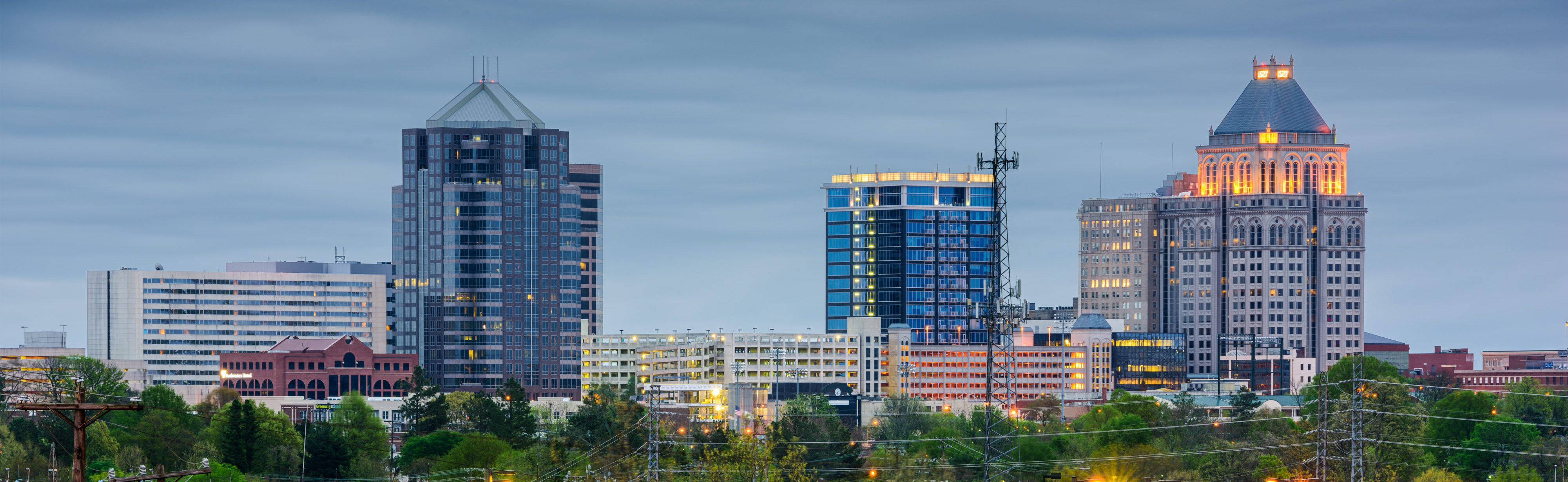 Greensboro Skyline